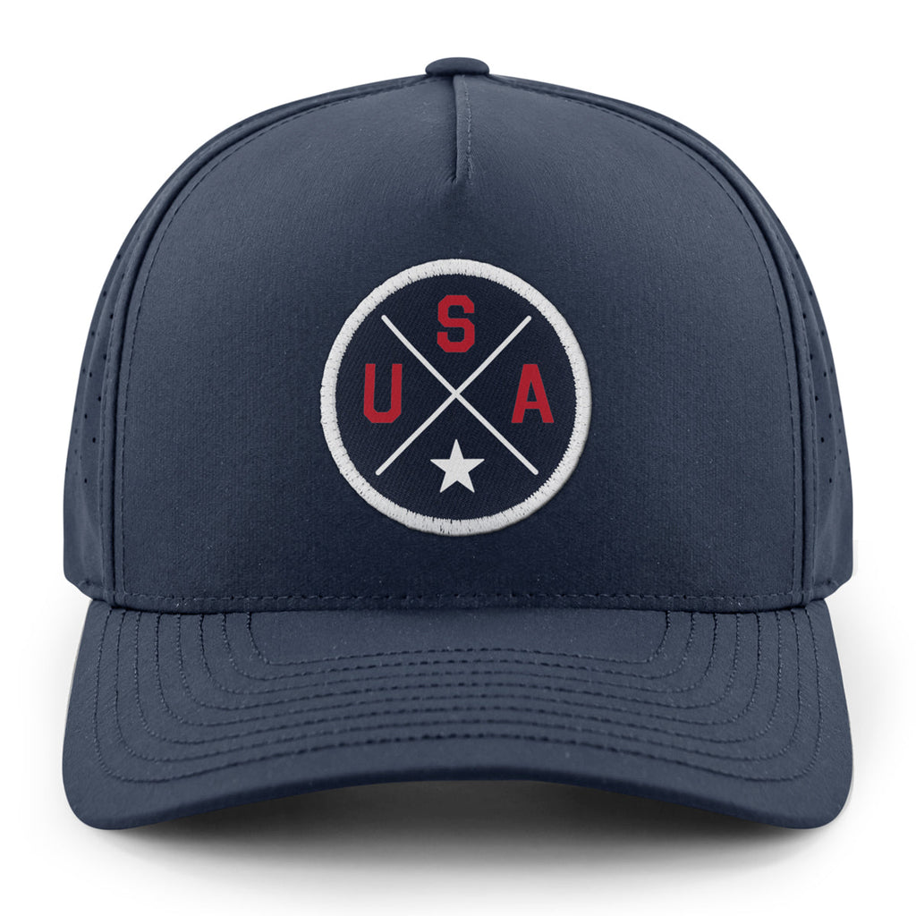 USA Circle Emblem Performance Hat