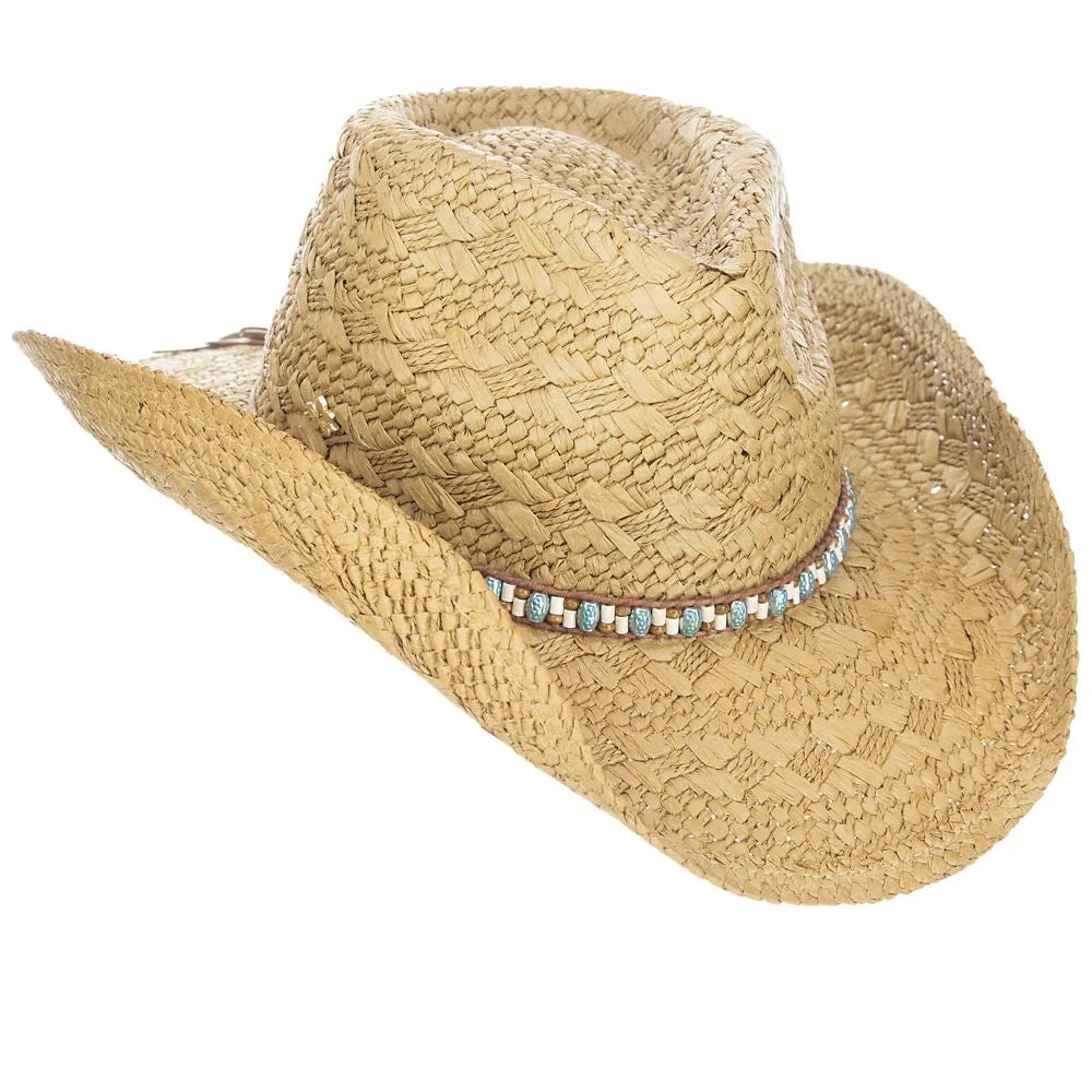 Cappelli Nina - Shapeable Straw Cowgirl Hat
