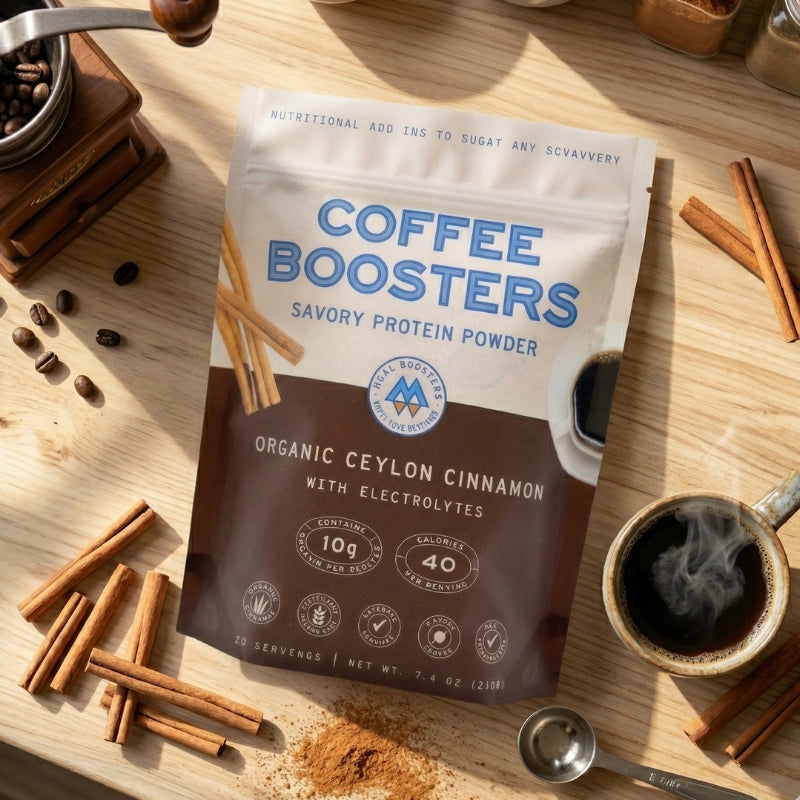 Coffee Boosters Cinnamon - Collagen + Electrolytes