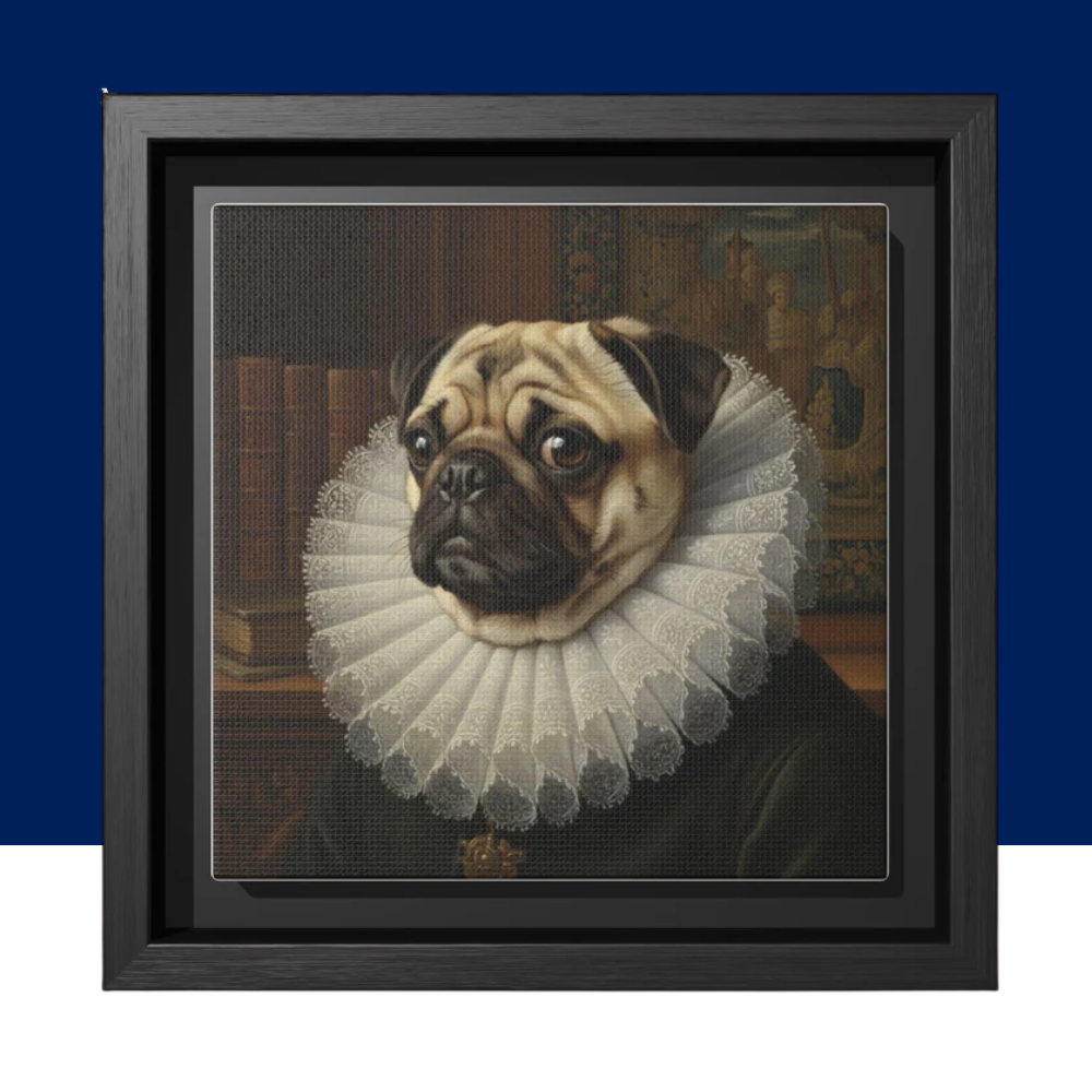 Custom Pet Portraits on Canvas from Your Photo