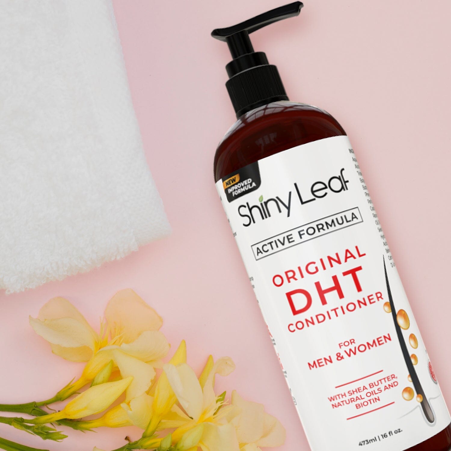 DHT Blocker Hair Loss Conditioner with Castor Oil & Biotin — 16 oz