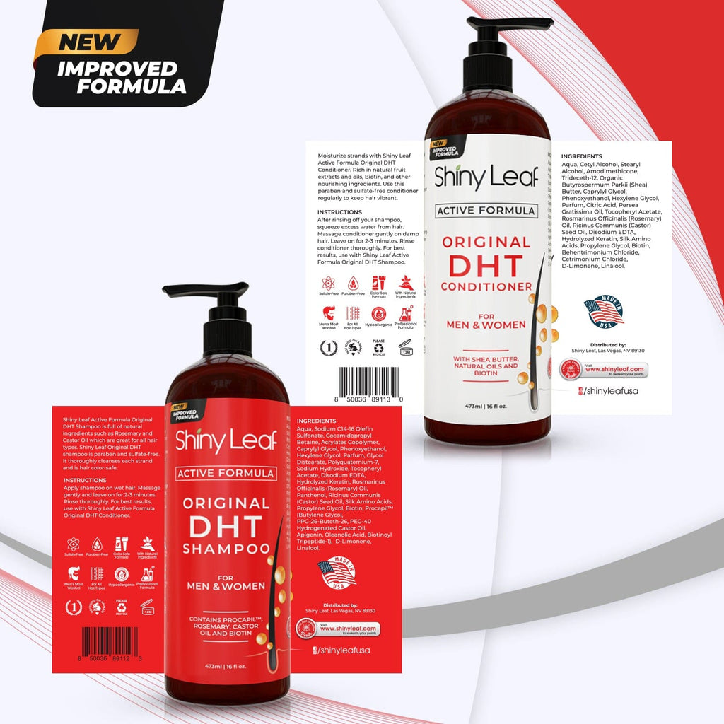 DHT Blocker Hair Loss Conditioner with Castor Oil & Biotin — 16 oz