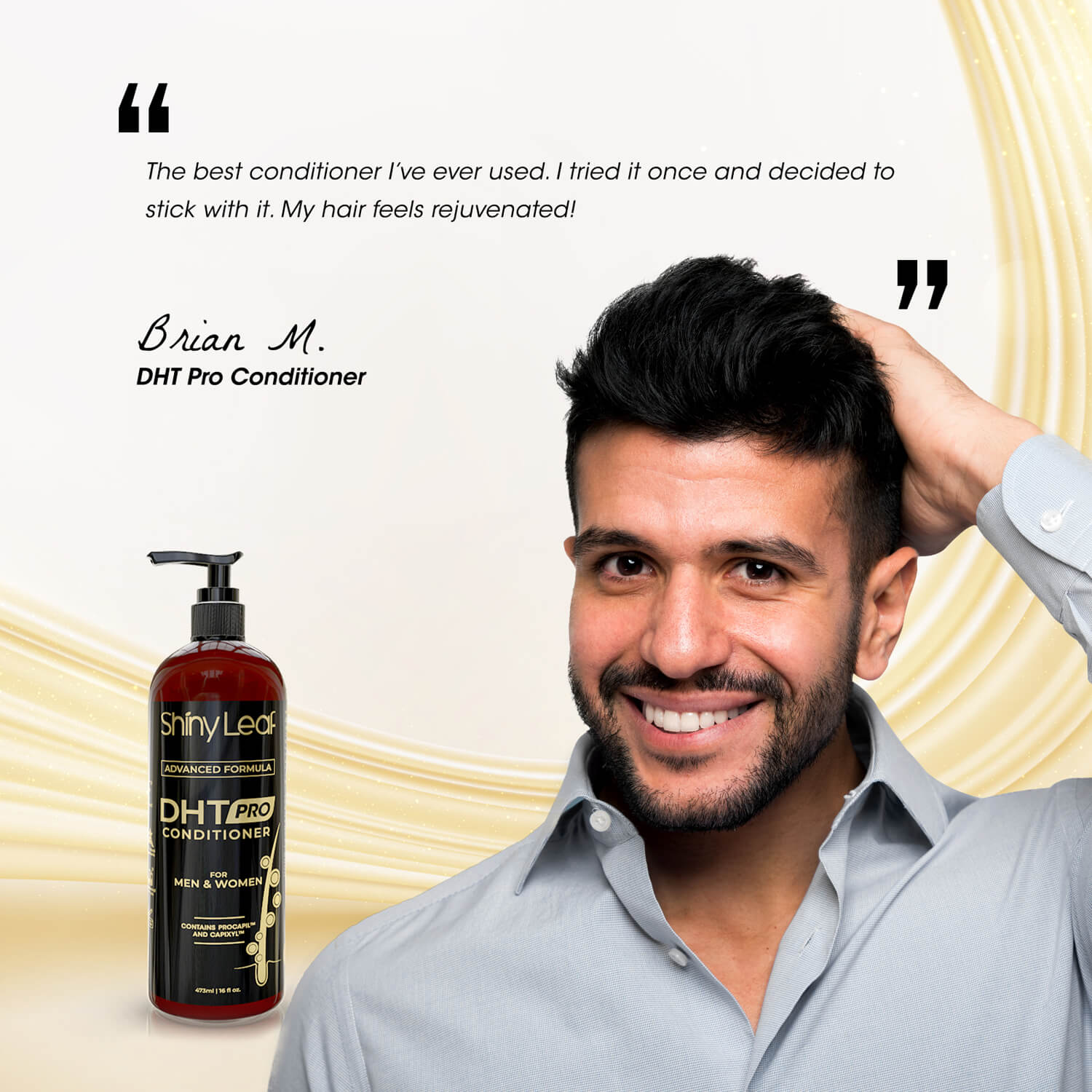 DHT Pro Conditioner with Procapil & Capixyl — 16 oz