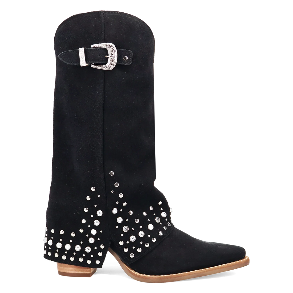 Dingo Howdy Honey - Women's Suede Cowgirl Boots