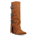 Dingo Buckle Bunny - Women's Suede Cowgirl Boots