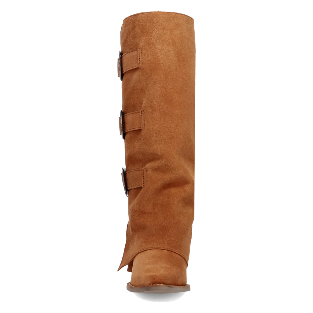 Dingo Buckle Bunny - Women's Suede Cowgirl Boots