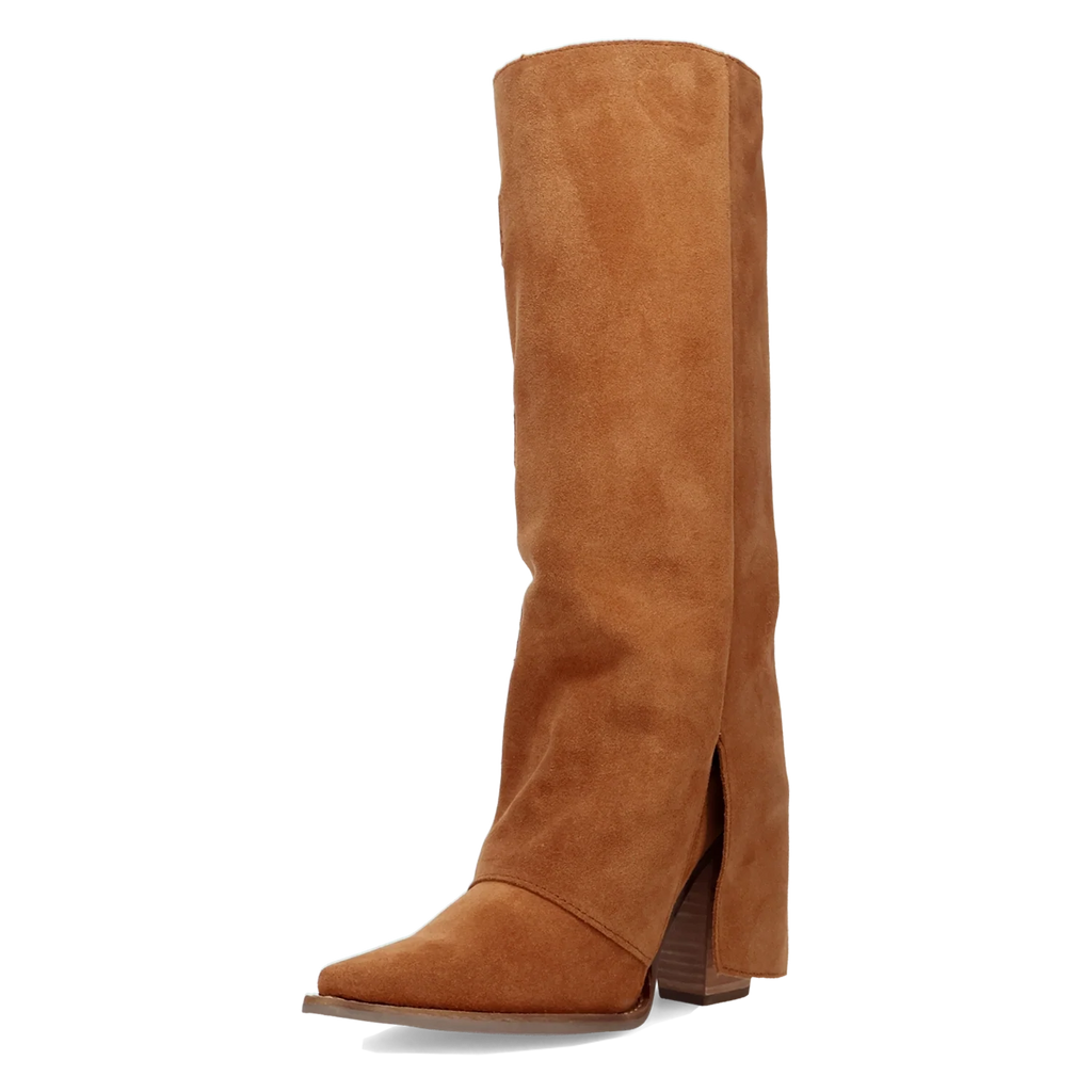 Dingo Buckle Bunny - Women's Suede Cowgirl Boots