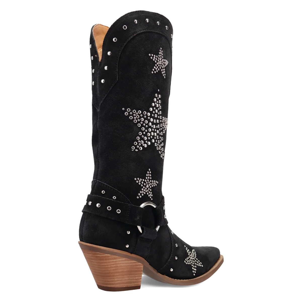 Dingo Lucky Stars - Women's Suede Cowgirl Boots