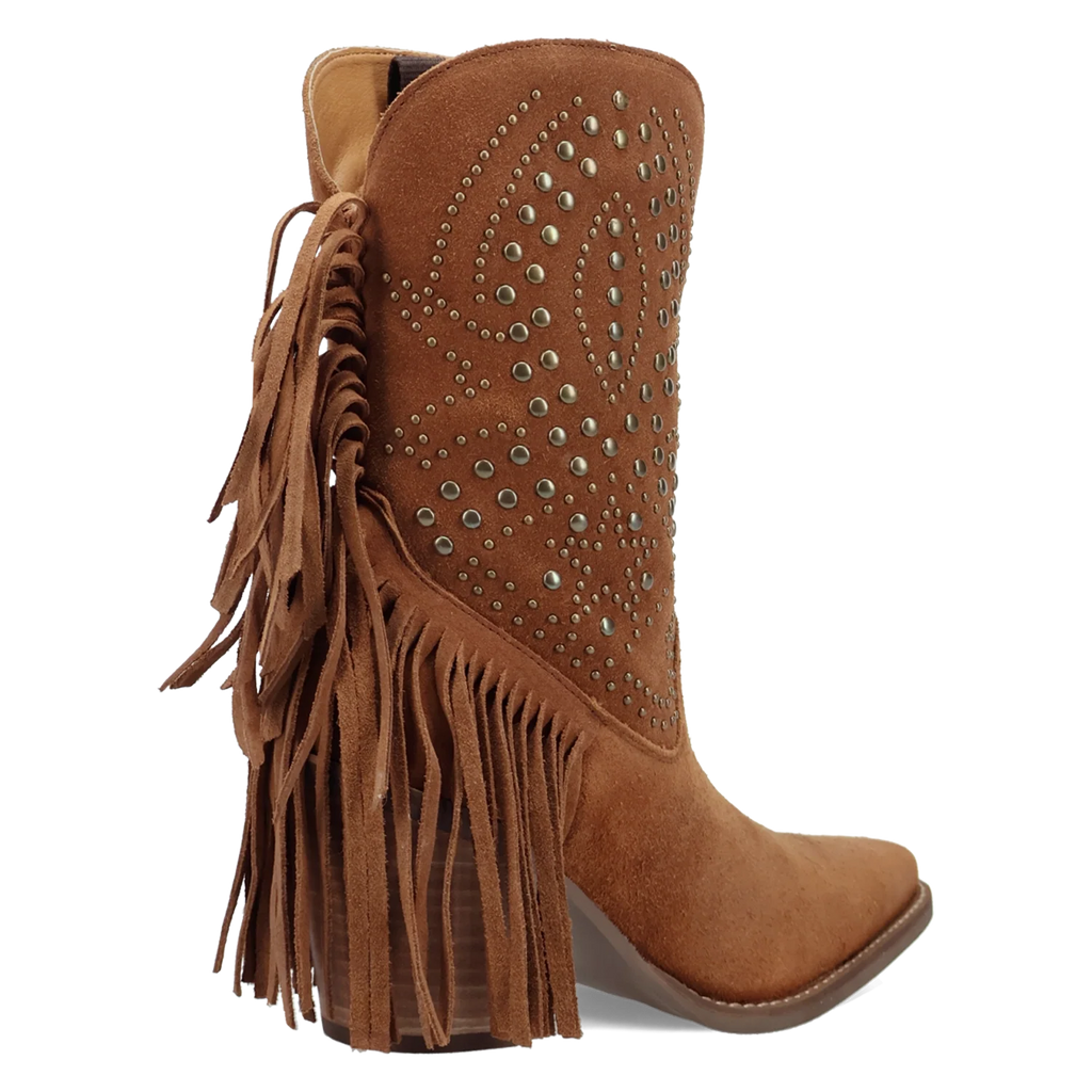 Dingo Star Power - Women's Suede Cowgirl Boot