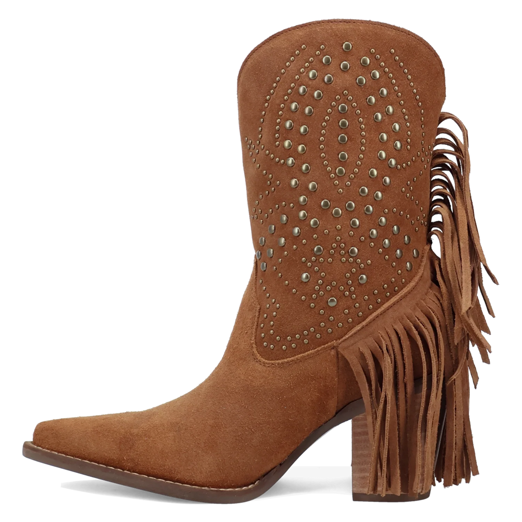 Dingo Star Power - Women's Suede Cowgirl Boot