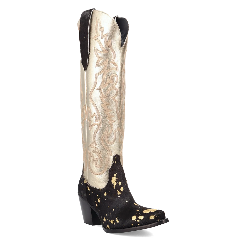 Dingo Take No Bull - Women's Calf Hair Cowgirl Boots