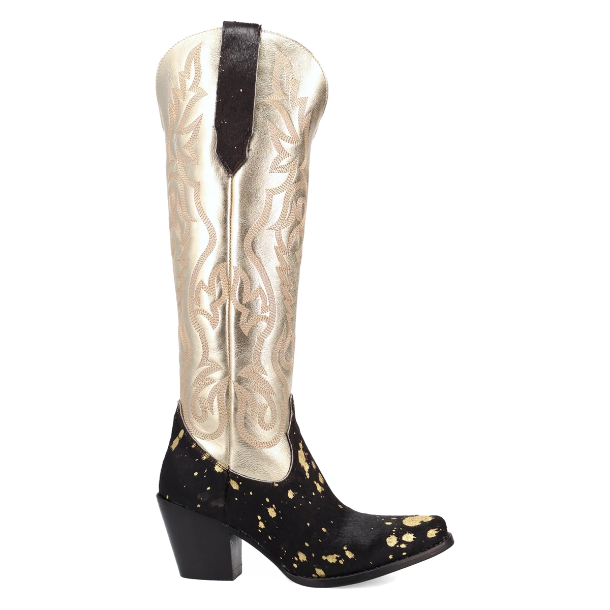 Dingo Take No Bull - Women's Calf Hair Cowgirl Boots