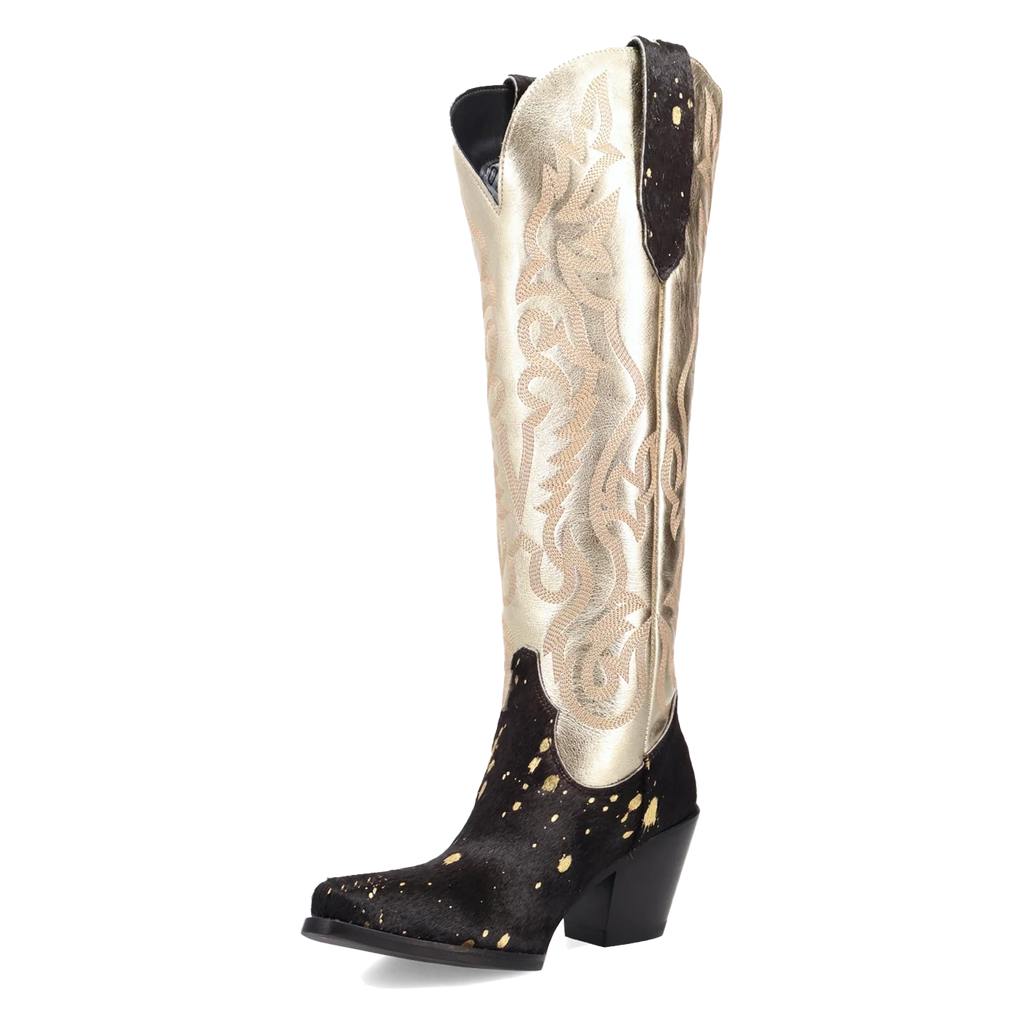 Dingo Take No Bull - Women's Calf Hair Cowgirl Boots