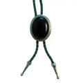 Deadwood Frontier Oval (Onyx) - Bolo Tie