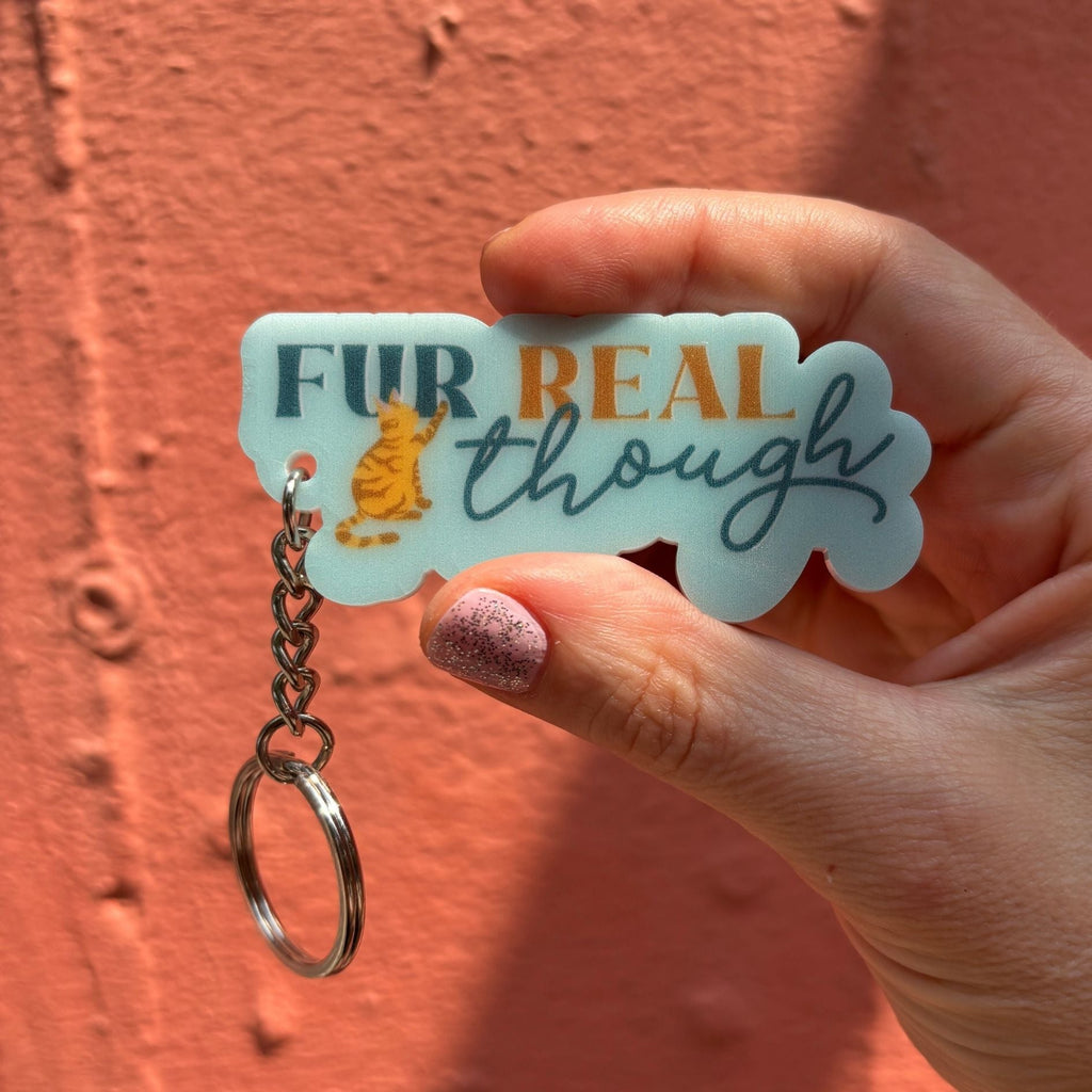 Dog-Themed Acrylic Keychains | 5 Style Options | Rescue Favorite Breed, I Woof You & Puppy Lover