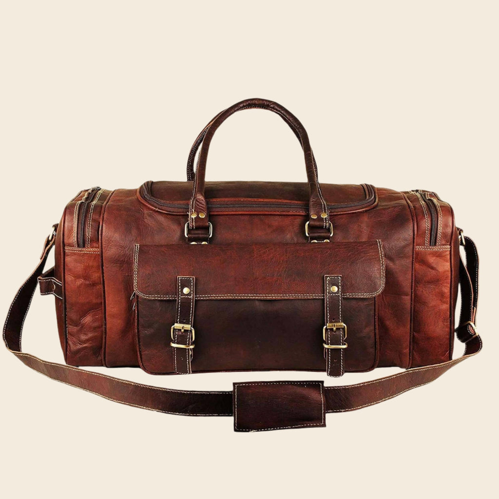 Traveler Weekender Duffle Bag + FREE Toiletry Bag (ZIPIFY)