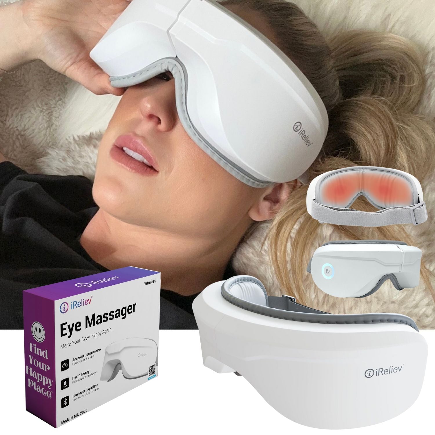 Relaxable™ Eye Massager with Heat
