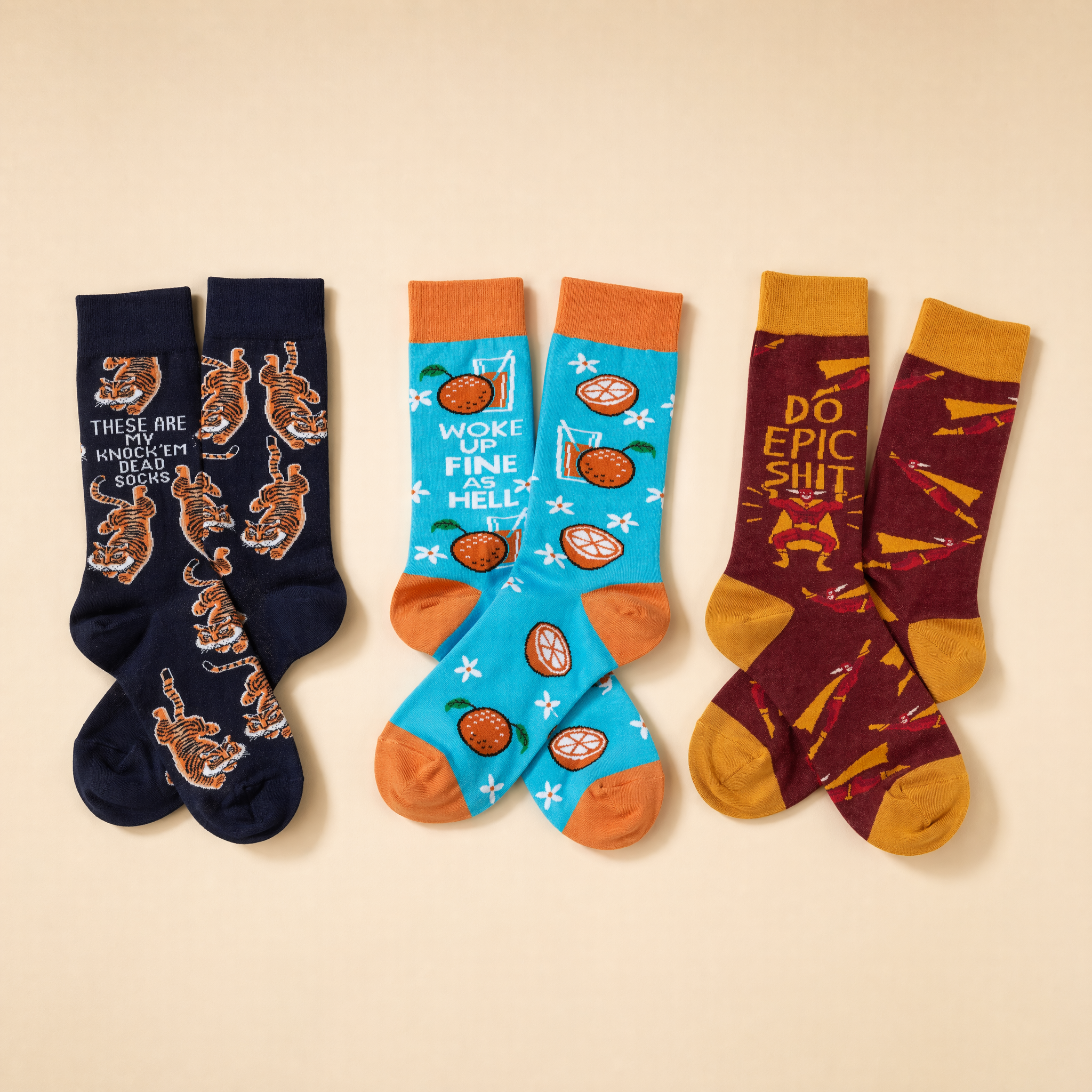 Epic Women's Gift Sock Bundle Set of 3