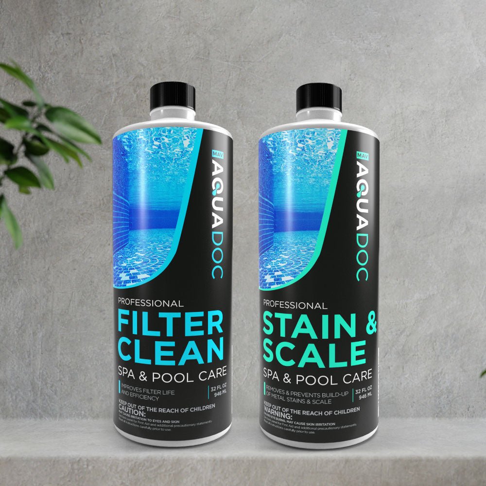 Spa Filter Clean & Stain and Scale Combo