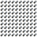 100 Lugnuts 7/16 Acorn 13/16 Hex