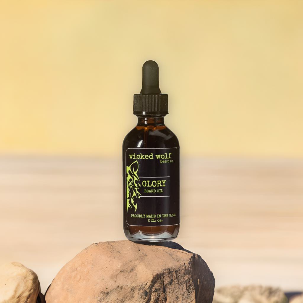 Wicked Wolf Glory Beard Oil | Hydrating Beard Oil with Ginger