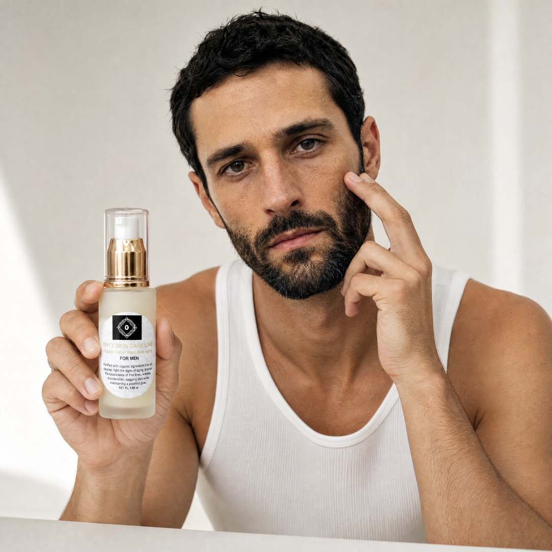 Organic Anti Aging Facial Wash  - For MEN