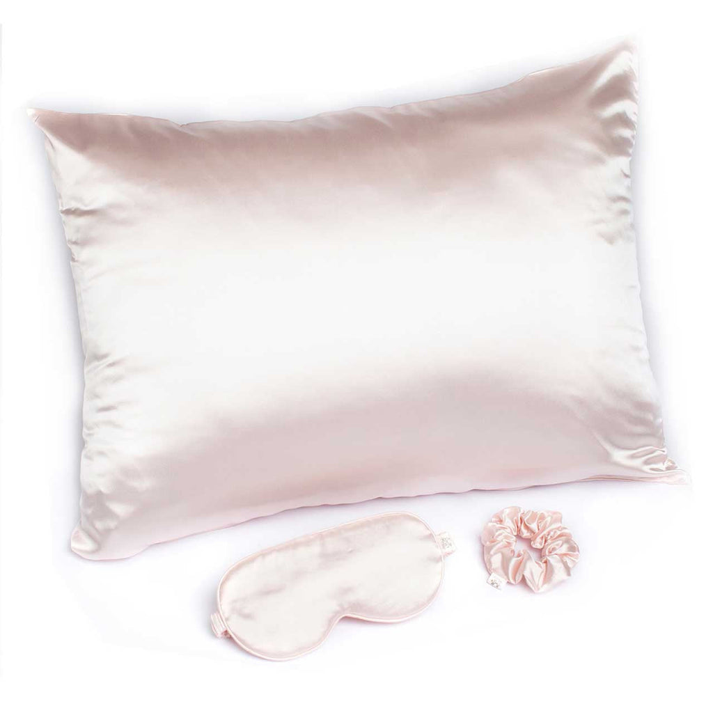 Satin Sleep Sets and Pillowcases for Skin and Hair Care | Spa Gift