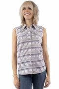 Honey Creek Sleeveless Southwest - Women's Western Blouse