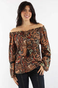 Honey Creek Peek-A-Boo Sleeves - Women's Western Blouse