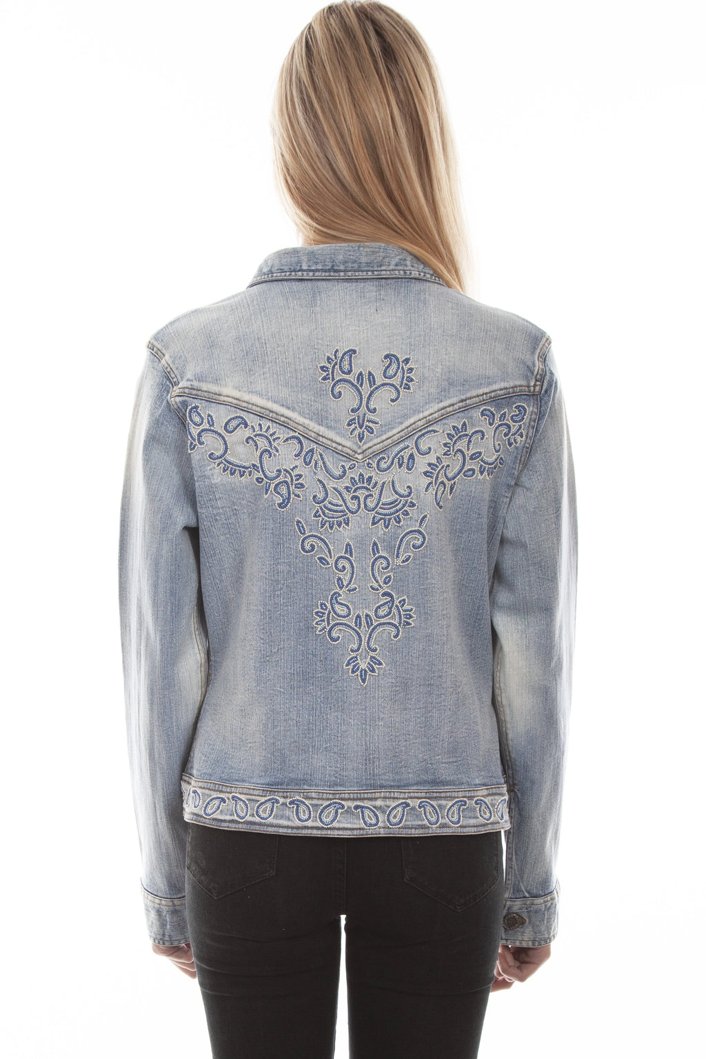 Honey Creek Beaded Denim - Women's Jean Jacket