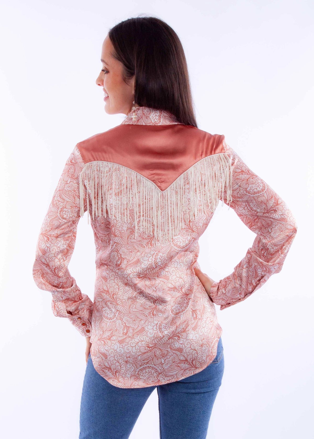 Honey Creek Vintage Peach - Women's Western Blouse
