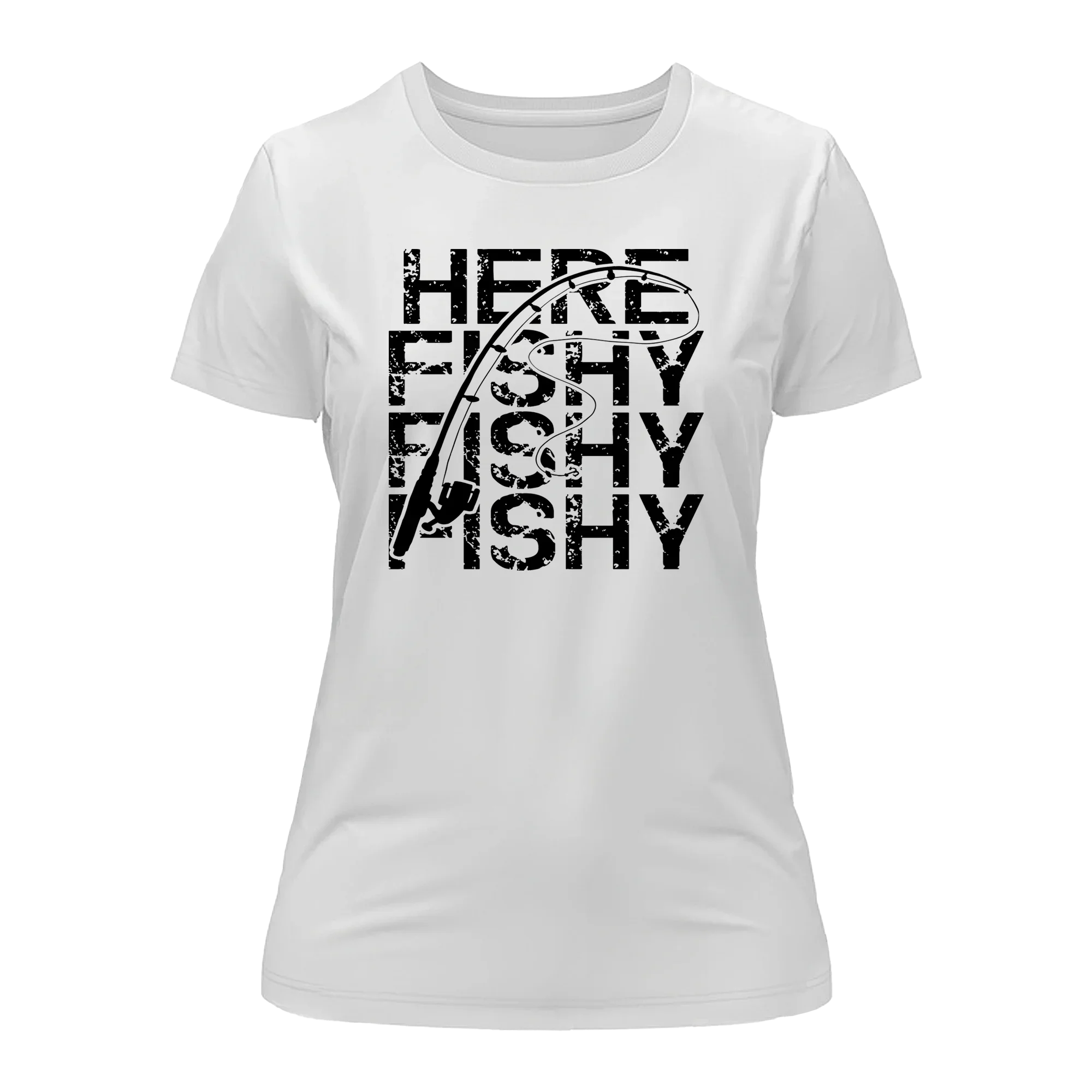 Here Fishy Fishy T-Shirt for Women