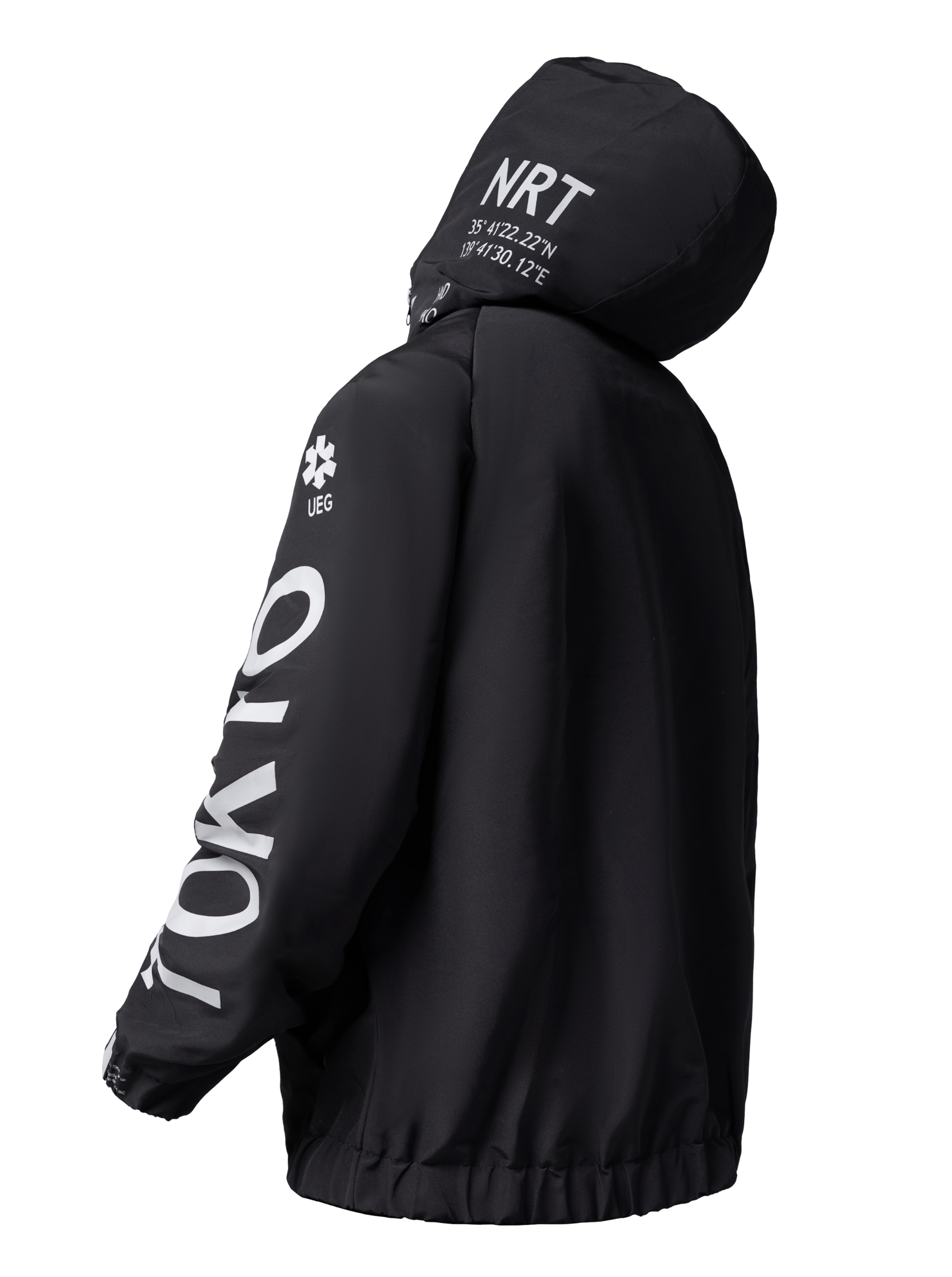 IB433 Black Winter Tokyo Parka Jacket