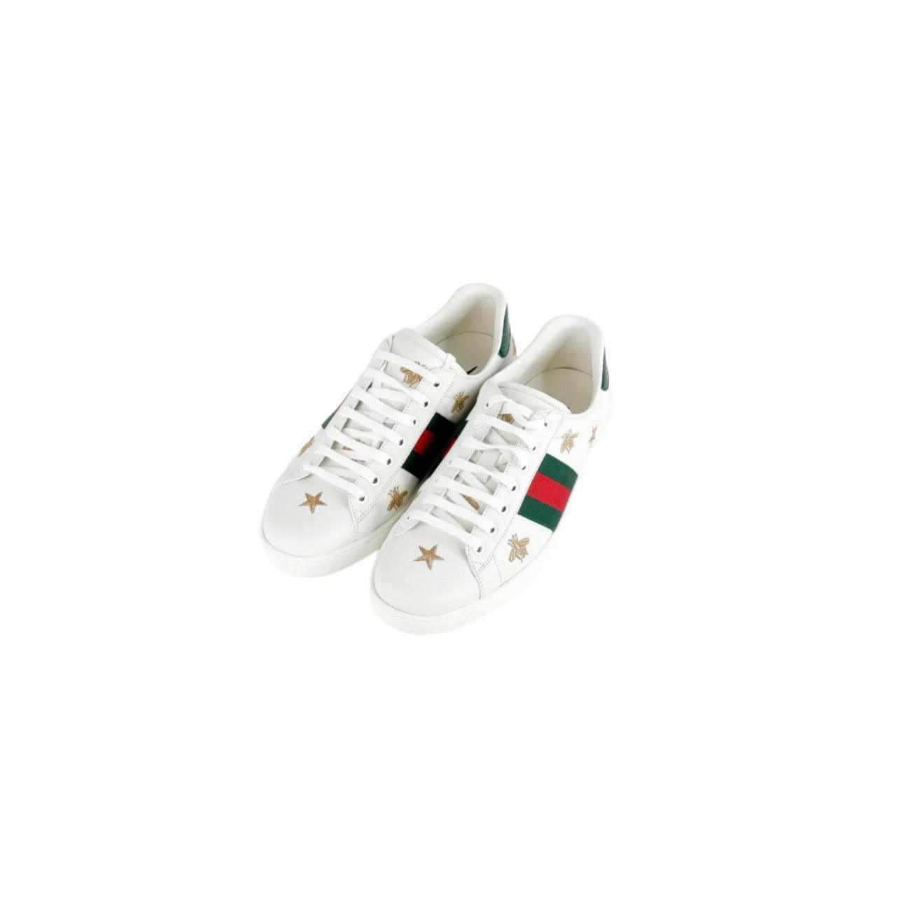 Gucci Ace Embroidered 'Bees and Stars'