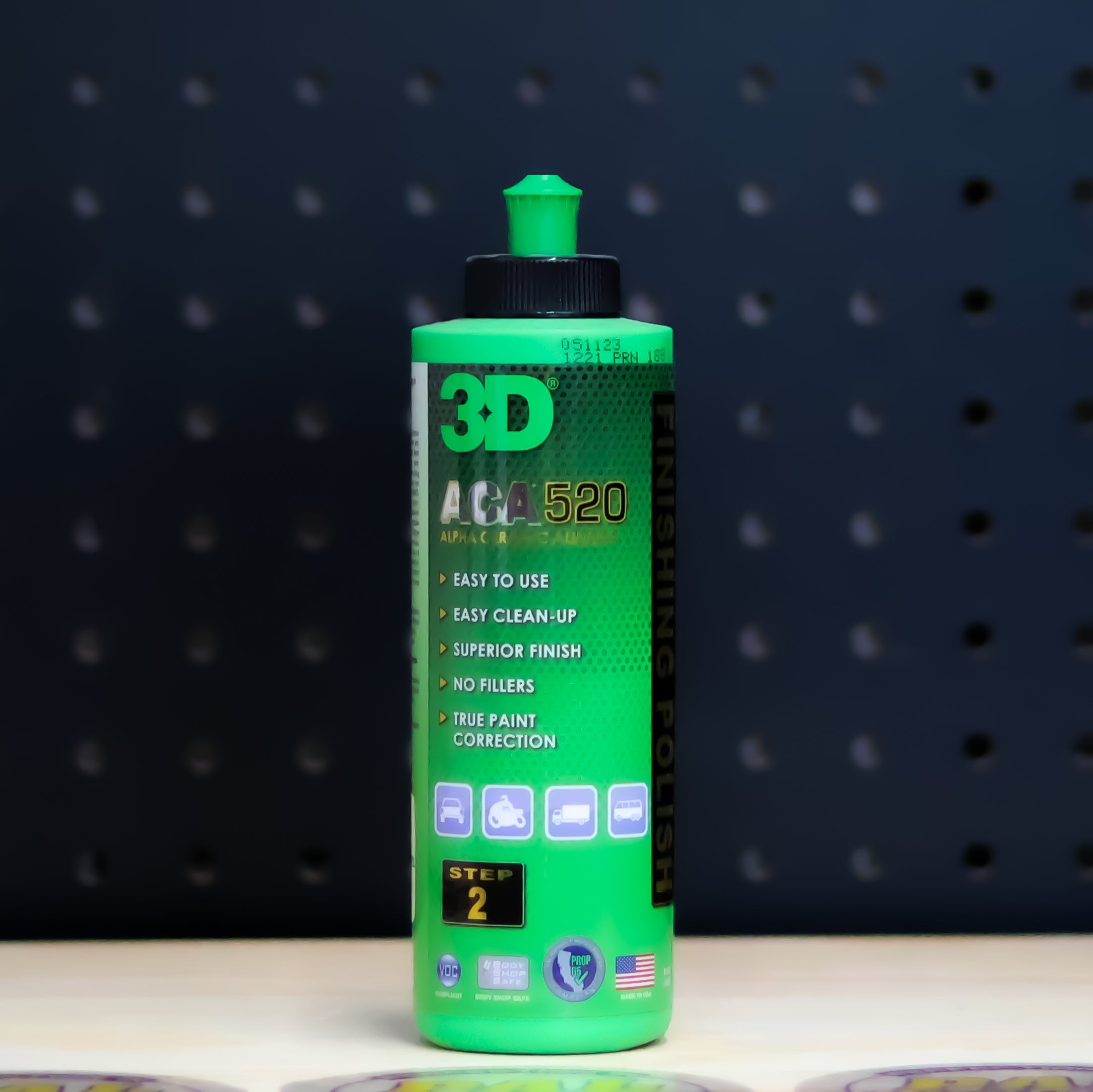 3D 520 ACA FINISHING POLISH 8 OZ