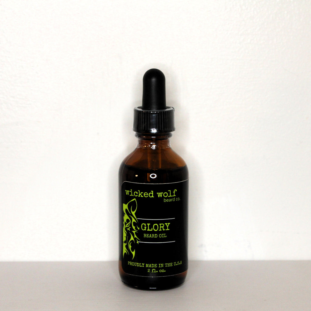 Wicked Wolf Glory Beard Oil | Hydrating Beard Oil with Ginger