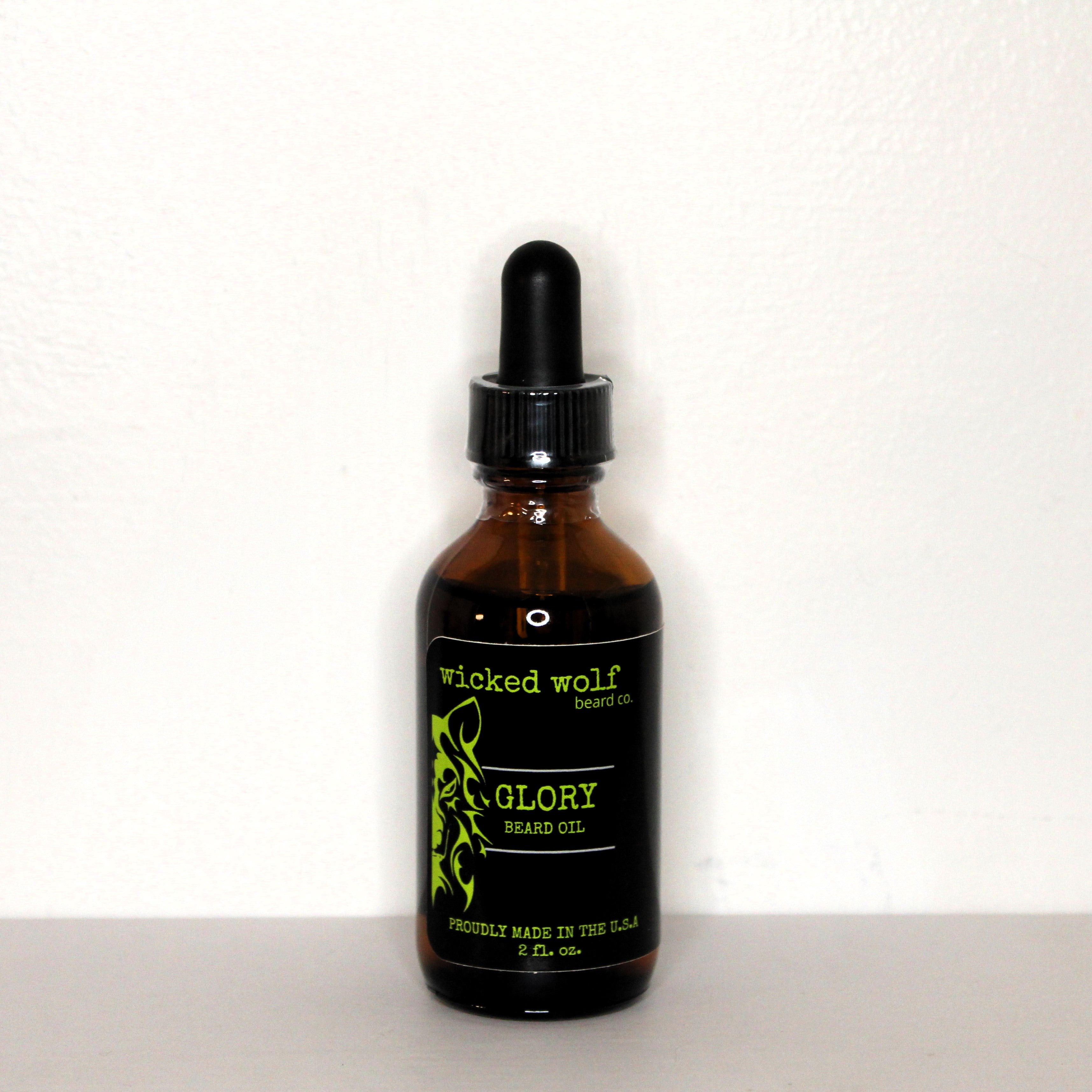 Wicked Wolf Glory Beard Oil | Hydrating Beard Oil with Ginger