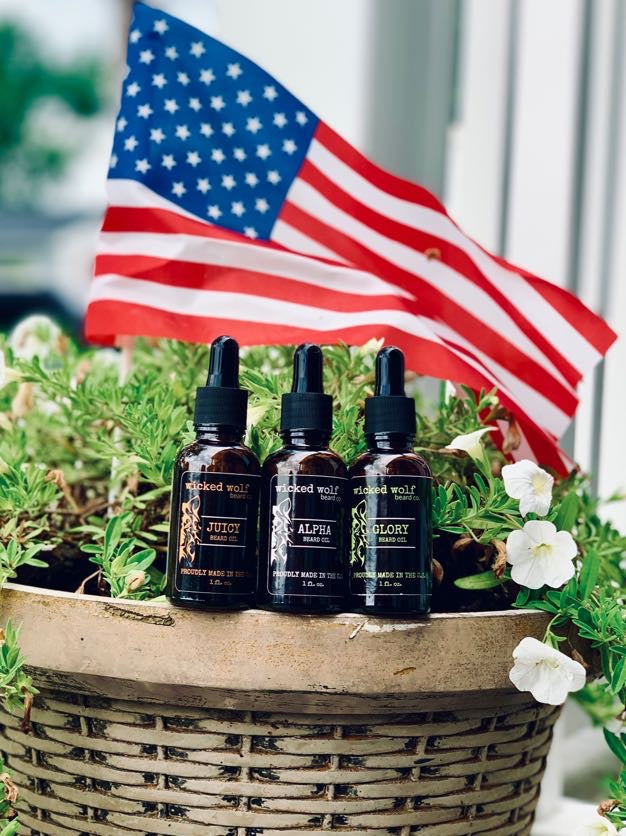 Wicked Wolf Glory Beard Oil | Hydrating Beard Oil with Ginger