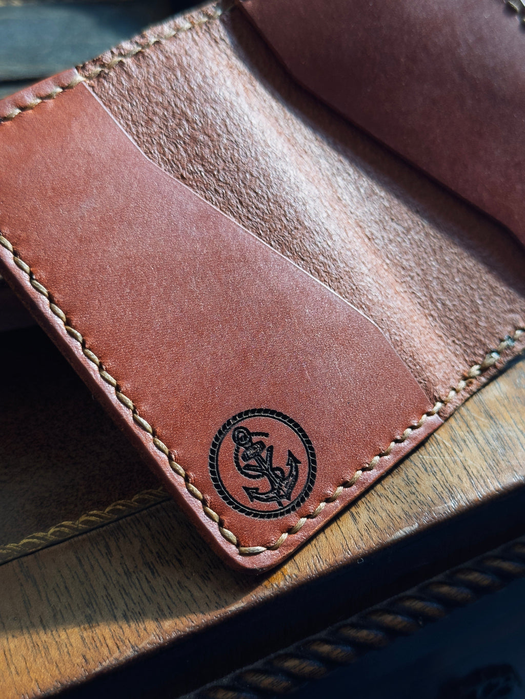 Deckhand Wallet - Handmade Full-Grain Leather Minimalist Wallet | Yarets Leather
