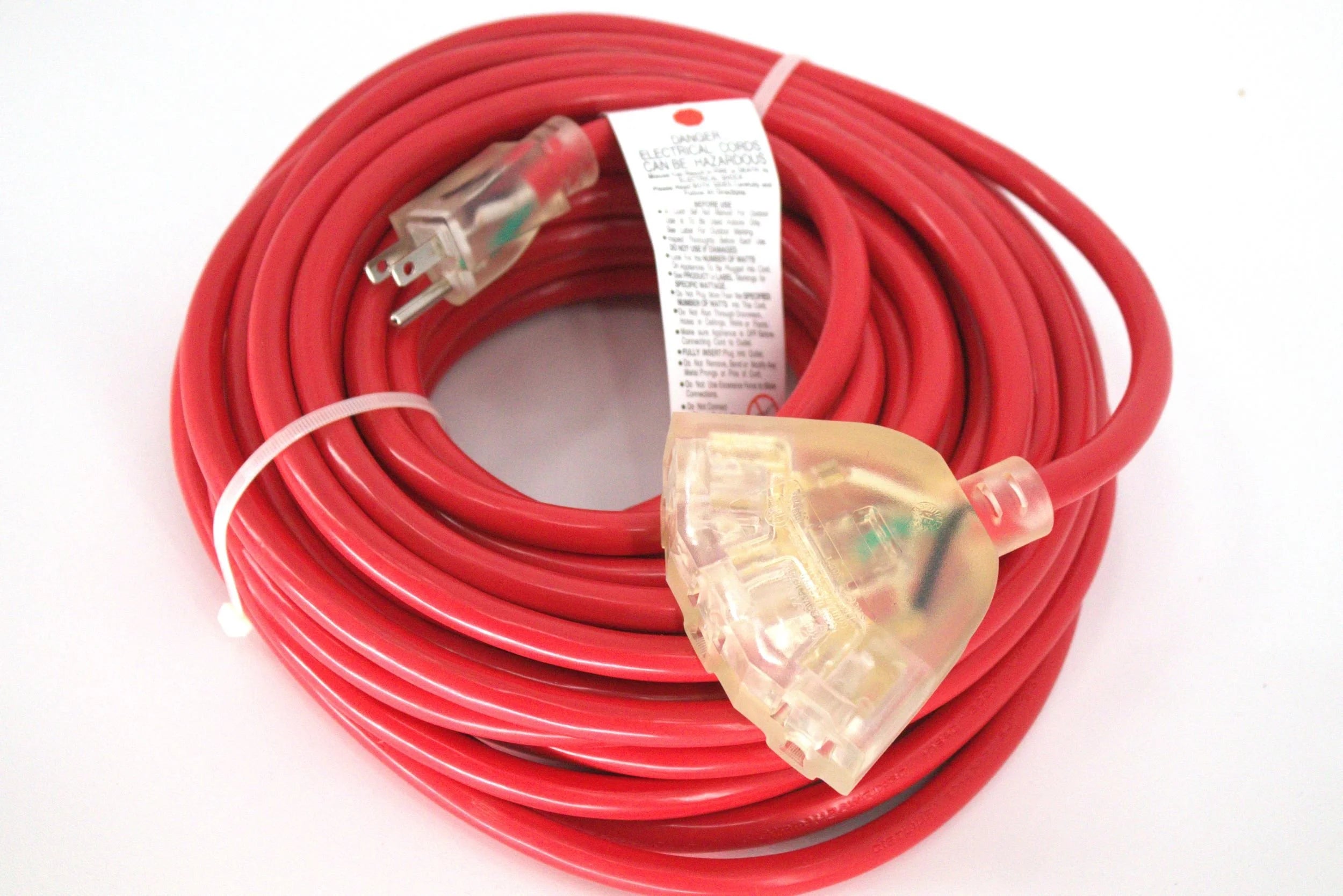 50-foot Extension Cord with 3 Outlets
