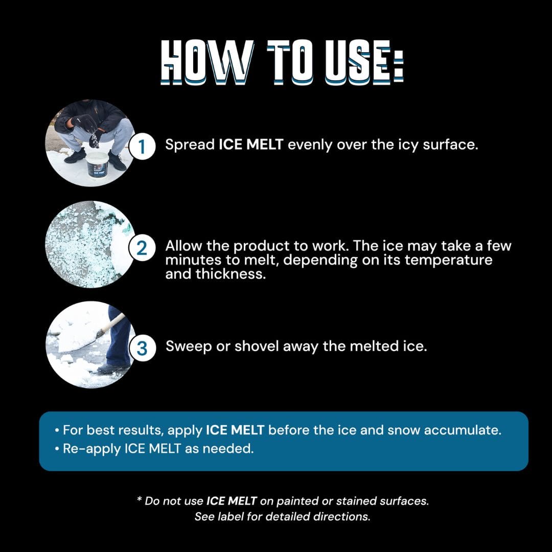 Ice Melt - Safe for Concrete
