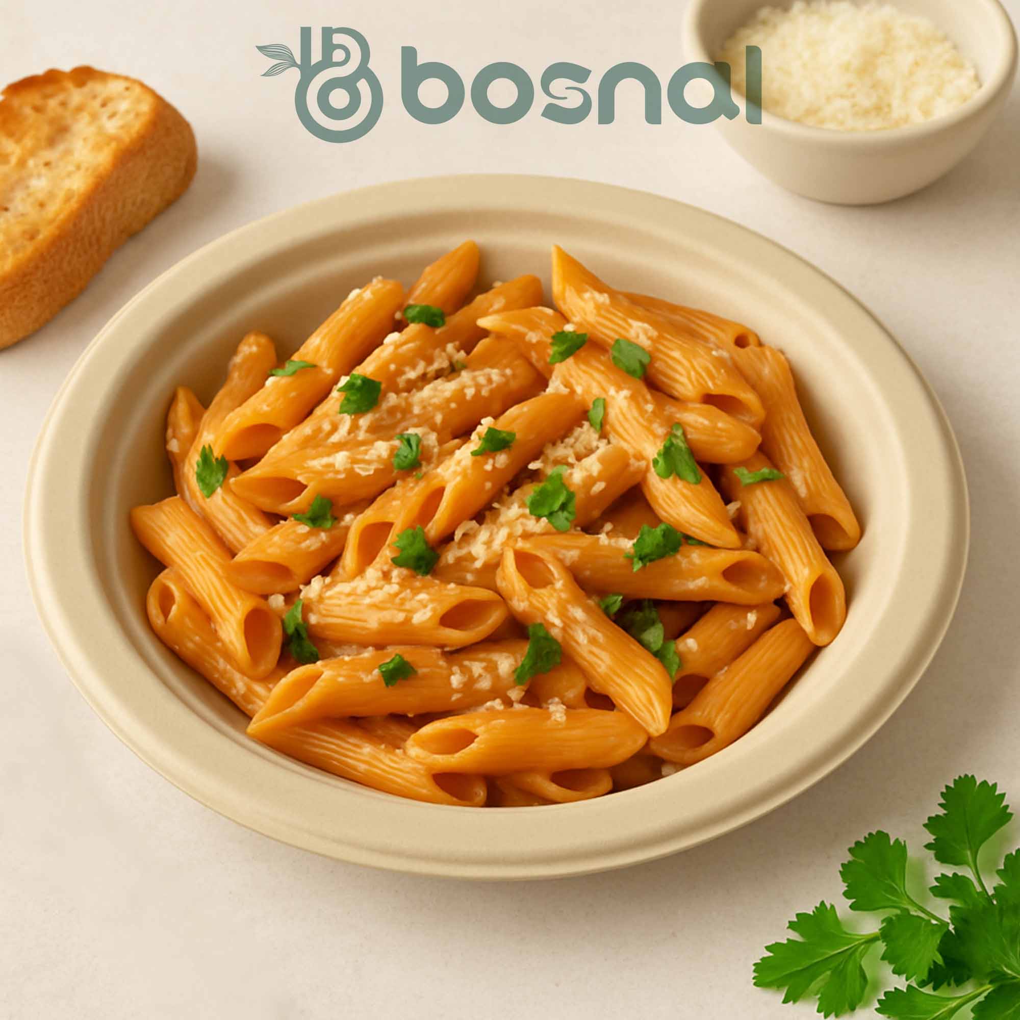7 Inch Round Compostable Plates, 100% Sugarcane Bagasse, Eco-Friendly Disposable Plates, Microwave Safe, BPA-Free, Leak-Resistant