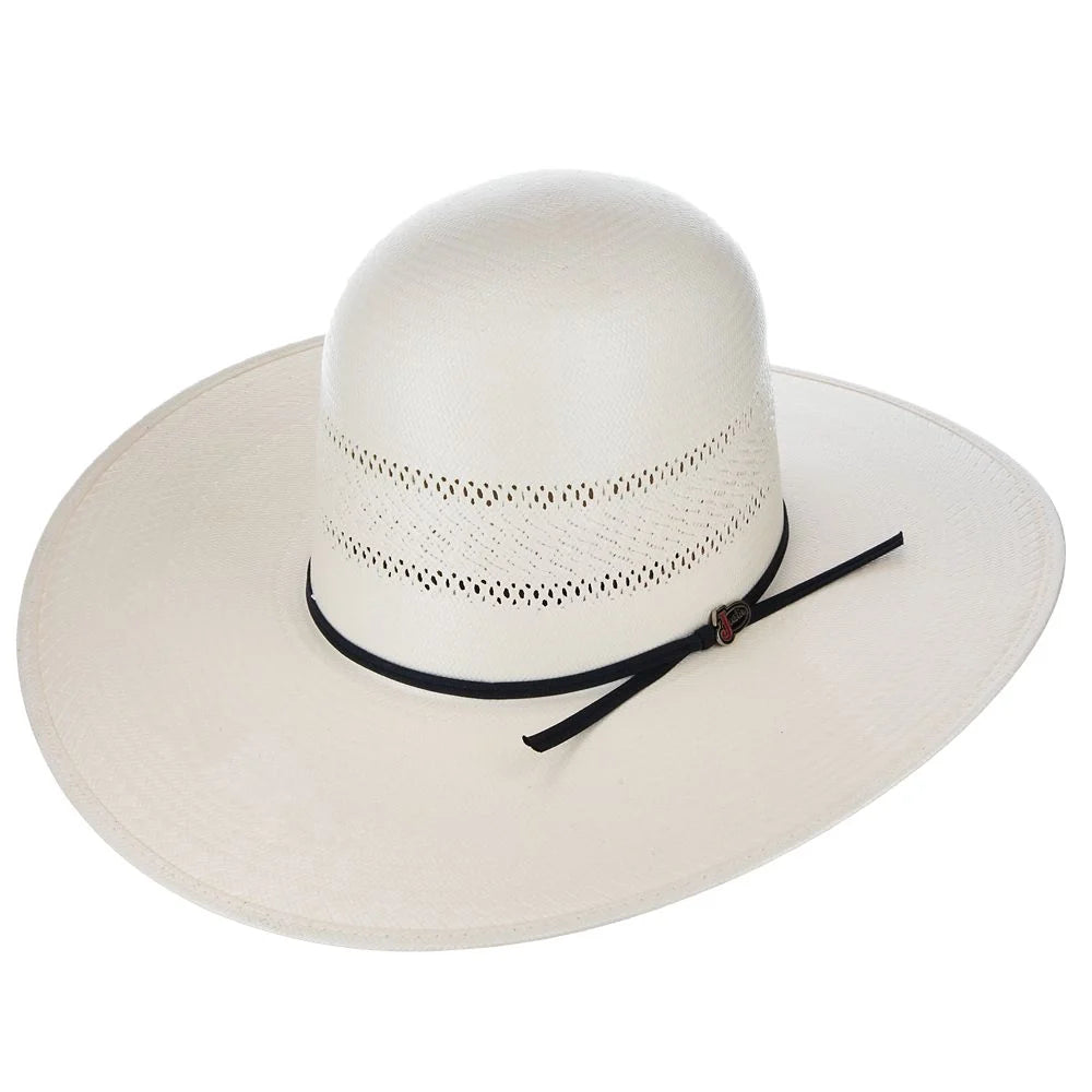 Justin Bardin - Open Crown Shantung Straw Cowboy Hat