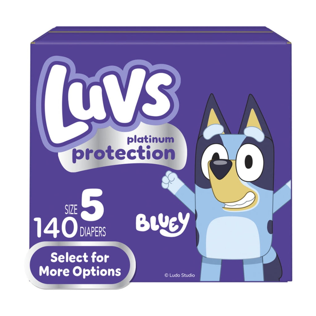 Luvs Platinum Protection Baby Diapers Size 5, 140 Count
