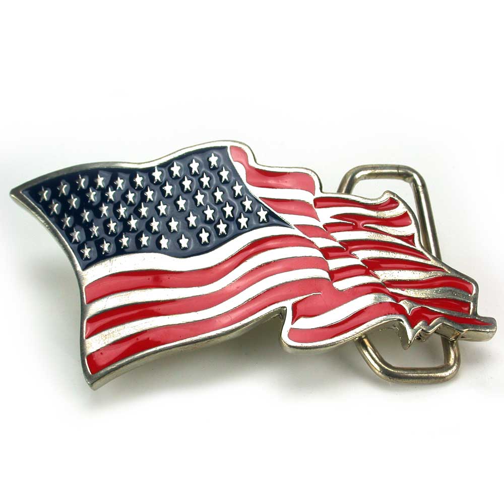 U.S. Flag Belt Buckle