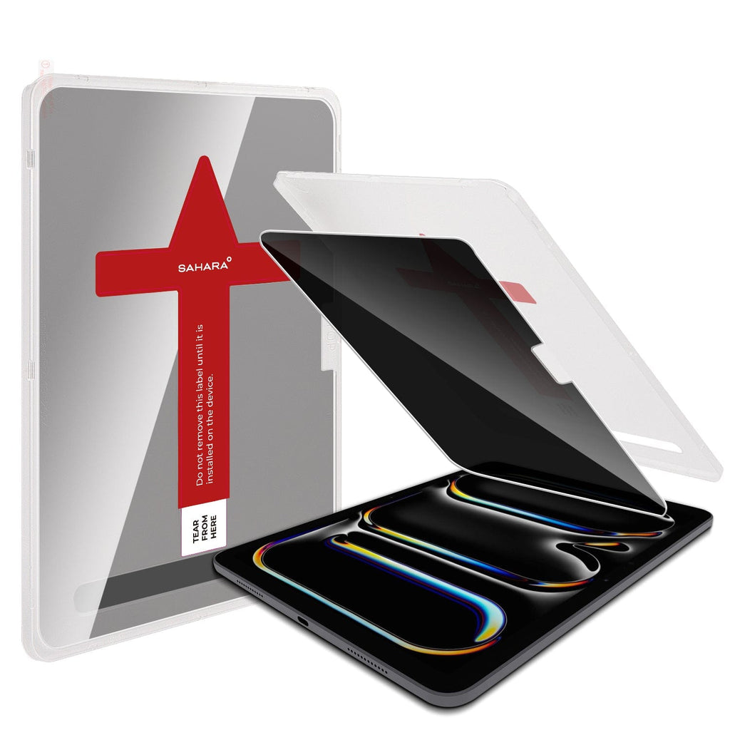 iPad Pro 11-inch (M4 2024 / M5 2025) Screen Protector - Ultra-Strong+ Tempered Privacy Glass | ZeroDamage