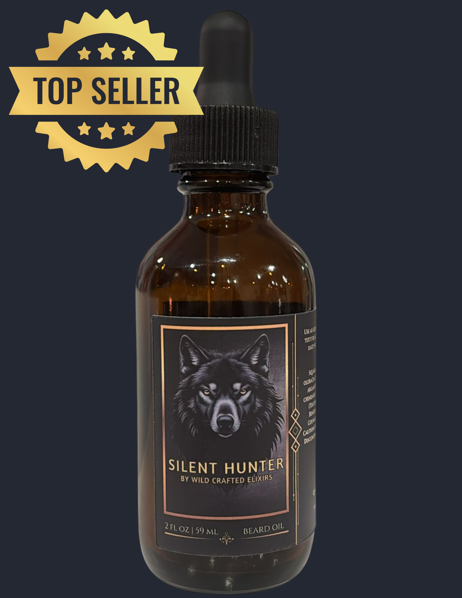 Men's Beard Oil for Beard Conditioning with Argan and Jojoba Oil