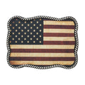 Nocona Faded USA Flag - Men's Belt Buckle