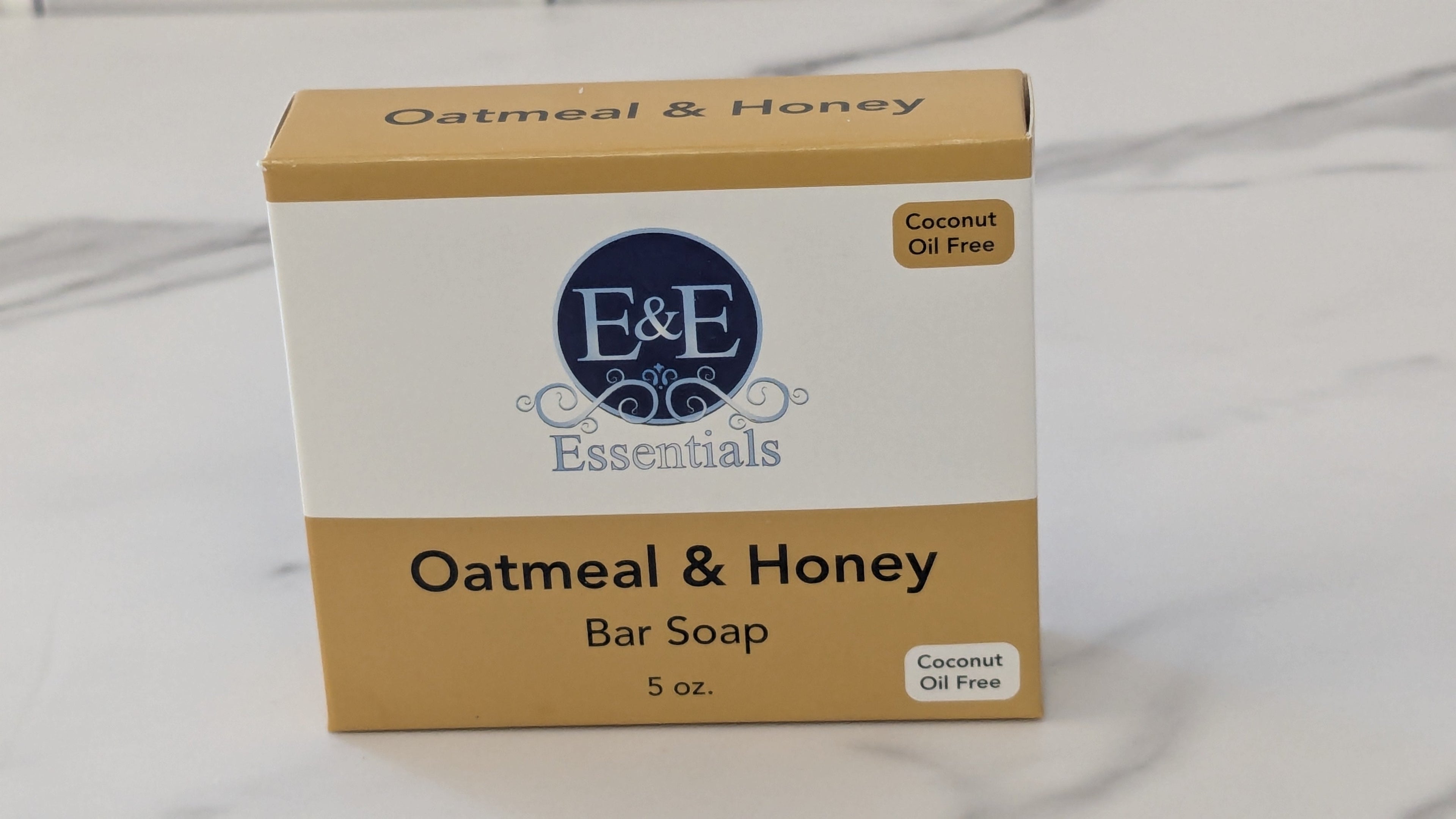 Oatmeal & Honey Bar Soap (Coconut Oil Free)