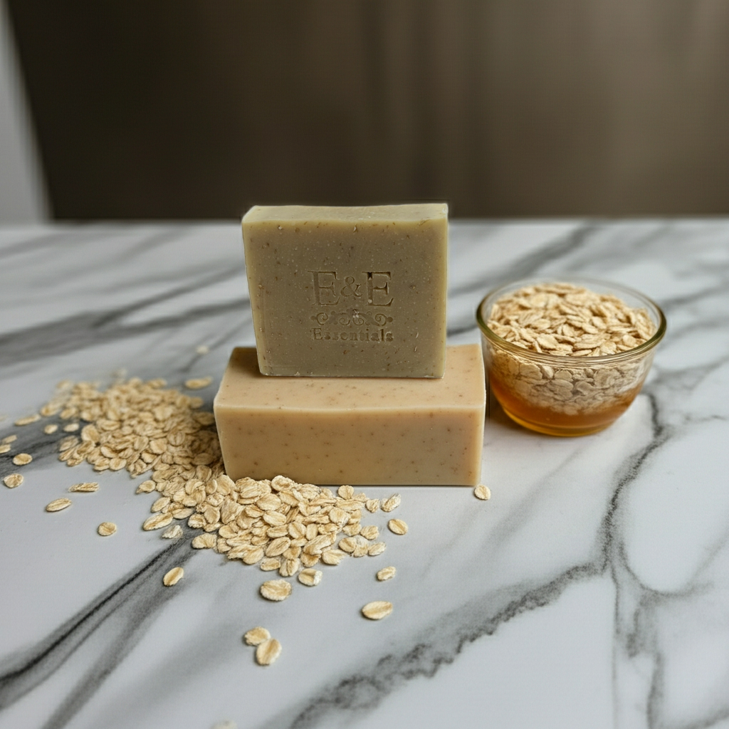 Oatmeal & Honey Bar Soap (Coconut Oil Free)